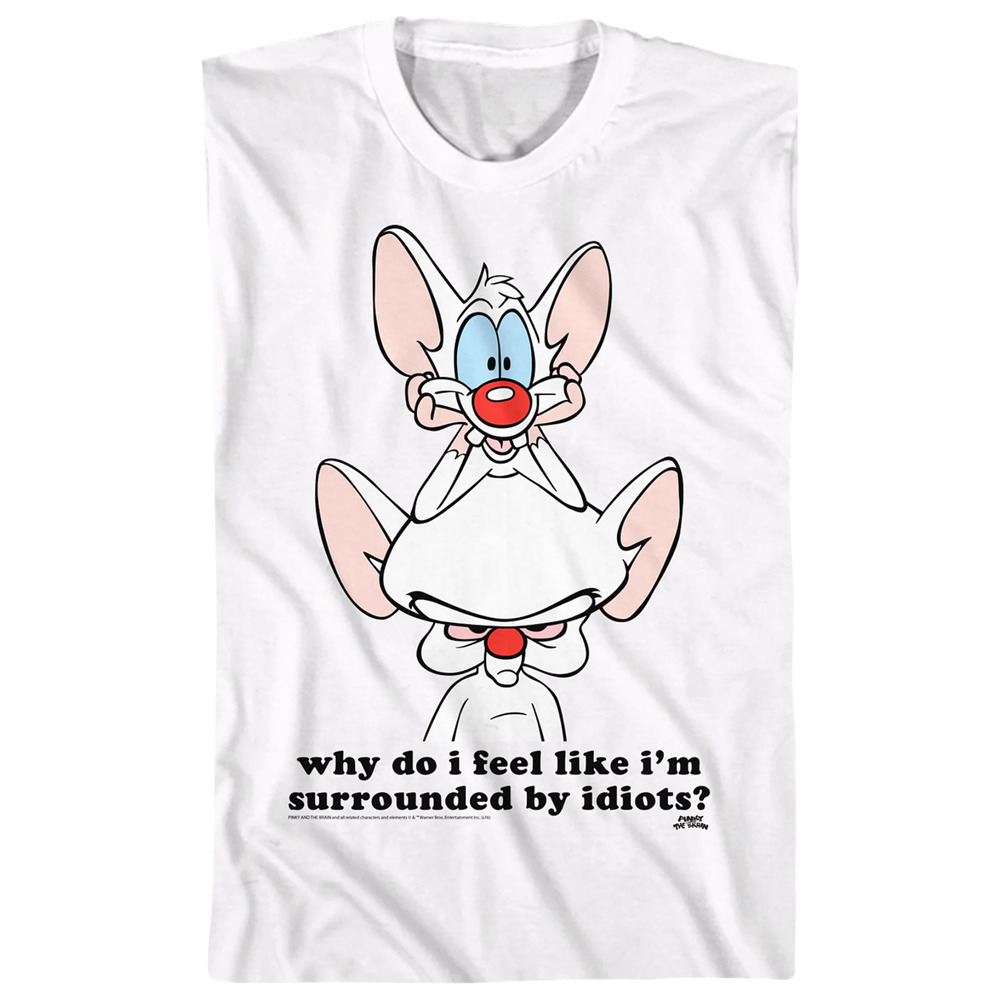 Idiots Pinky And The Brain Shirt